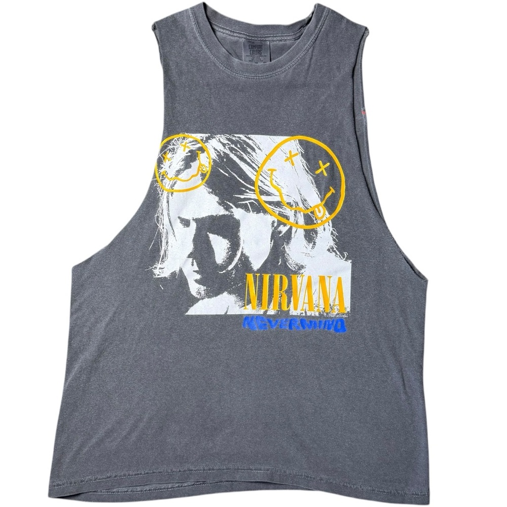 Nirvana Nevermind Graphic Tank Top